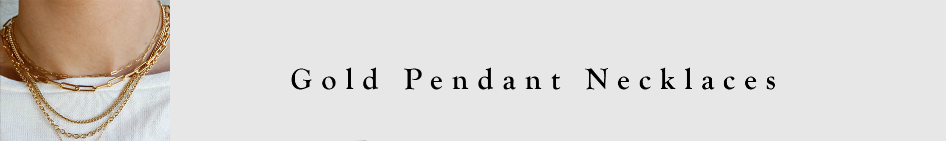 Gold Pendant Necklaces