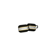 IBGoodman Stainless Steel Black and Yellow IP-Plated with Crystal Cuff Links fine designer jewelry for men and women