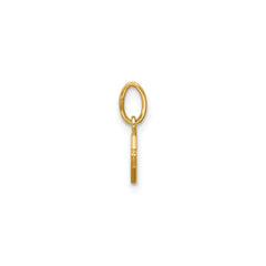 14K Yellow Gold Mother of Pearl Star Pendant,13x7mm - JewelryAffairs