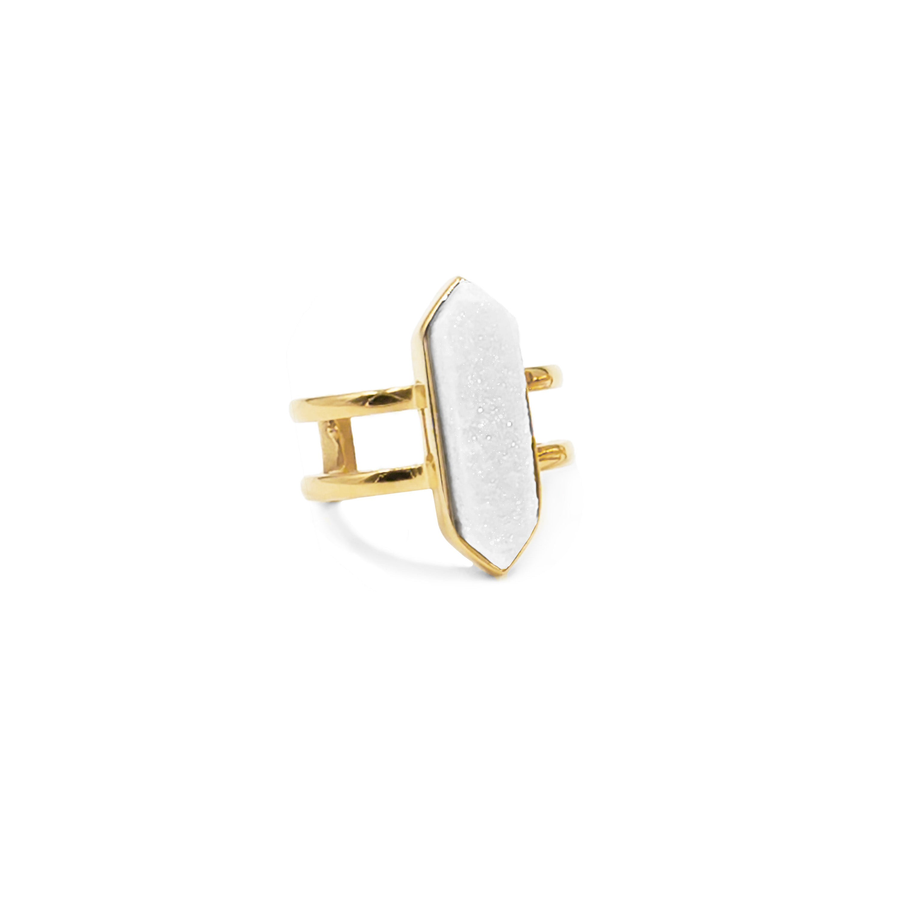 Bangle Collection - Parvus Quartz Ring fine designer jewelry for men and women