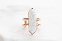 Bangle Collection - Rose Gold Magna Quartz Ring fine designer jewelry for men and women