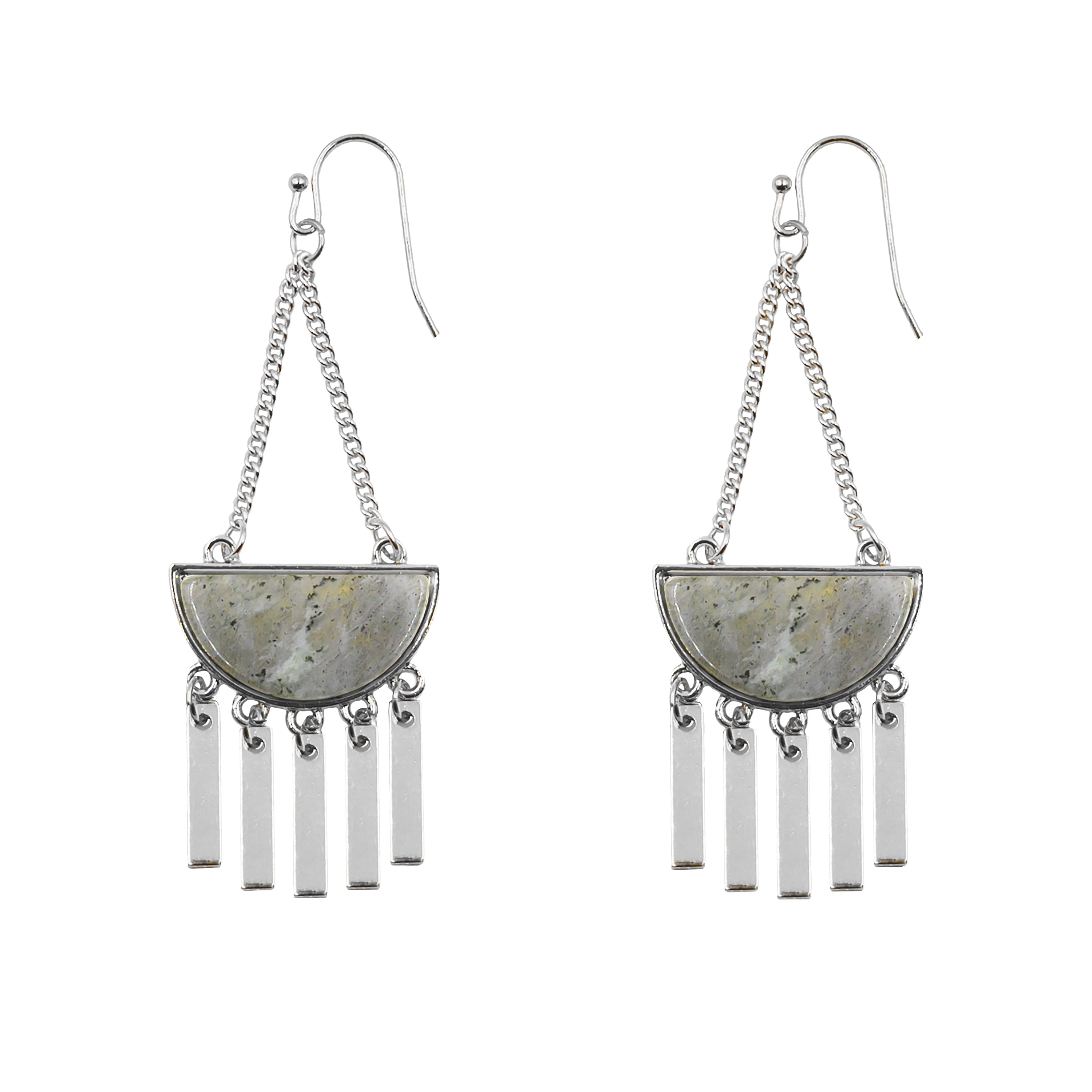 Bianca Collection - Silver Haze Earrings fine designer jewelry for men and women