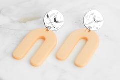 Rayne Collection - Silver Sherbet Earrings fine designer jewelry for men and women