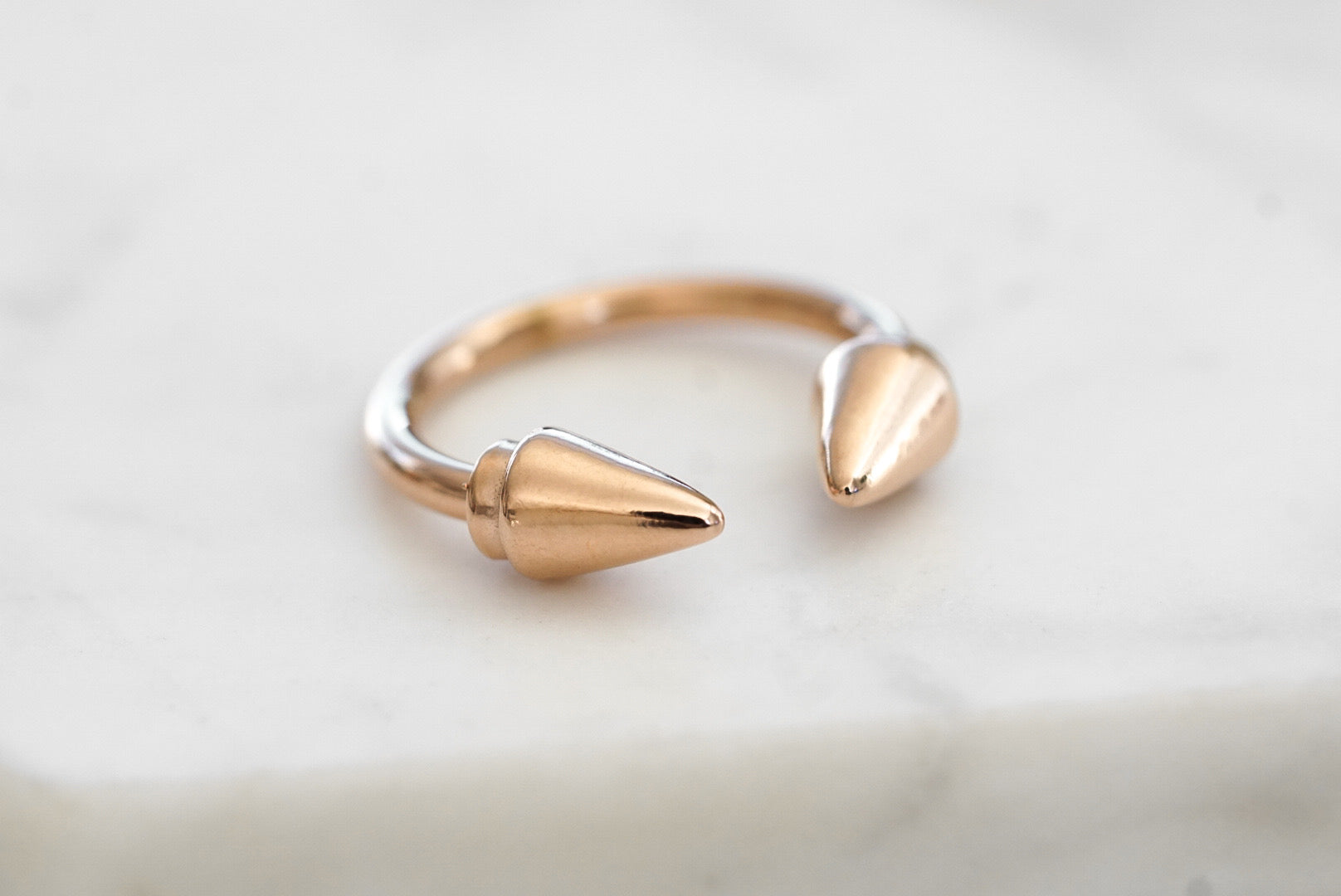 Spike Collection - Rose Gold Ring fine designer jewelry for men and women