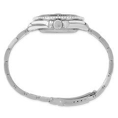 Men's Charles Hubert Stainless Steel Black Dial with Date Watch