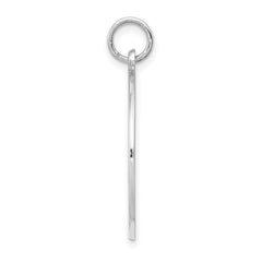 Sterling Silver Medical Alert Disc Pendant, 25mm
