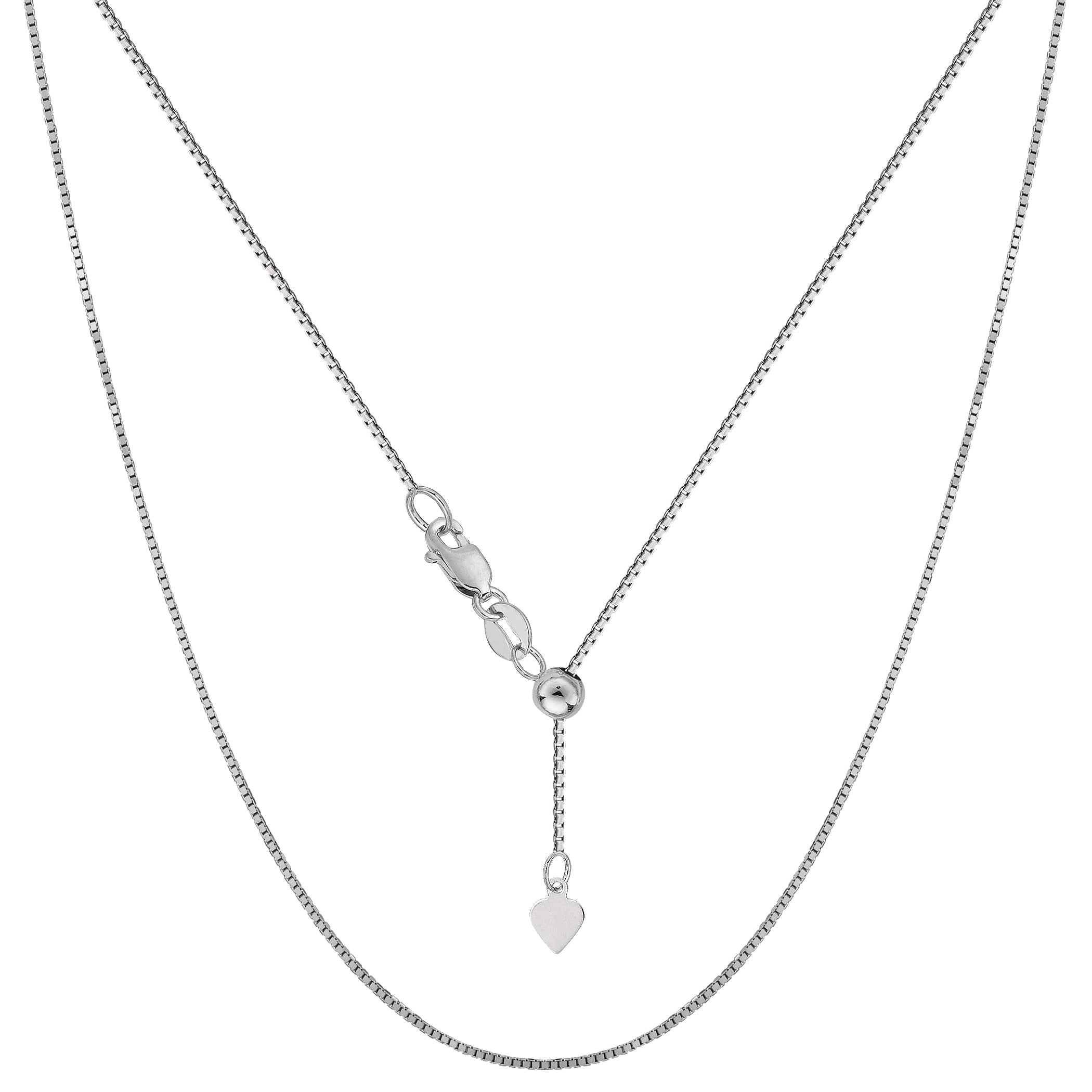 Gold Chain Necklace 10K White Gold