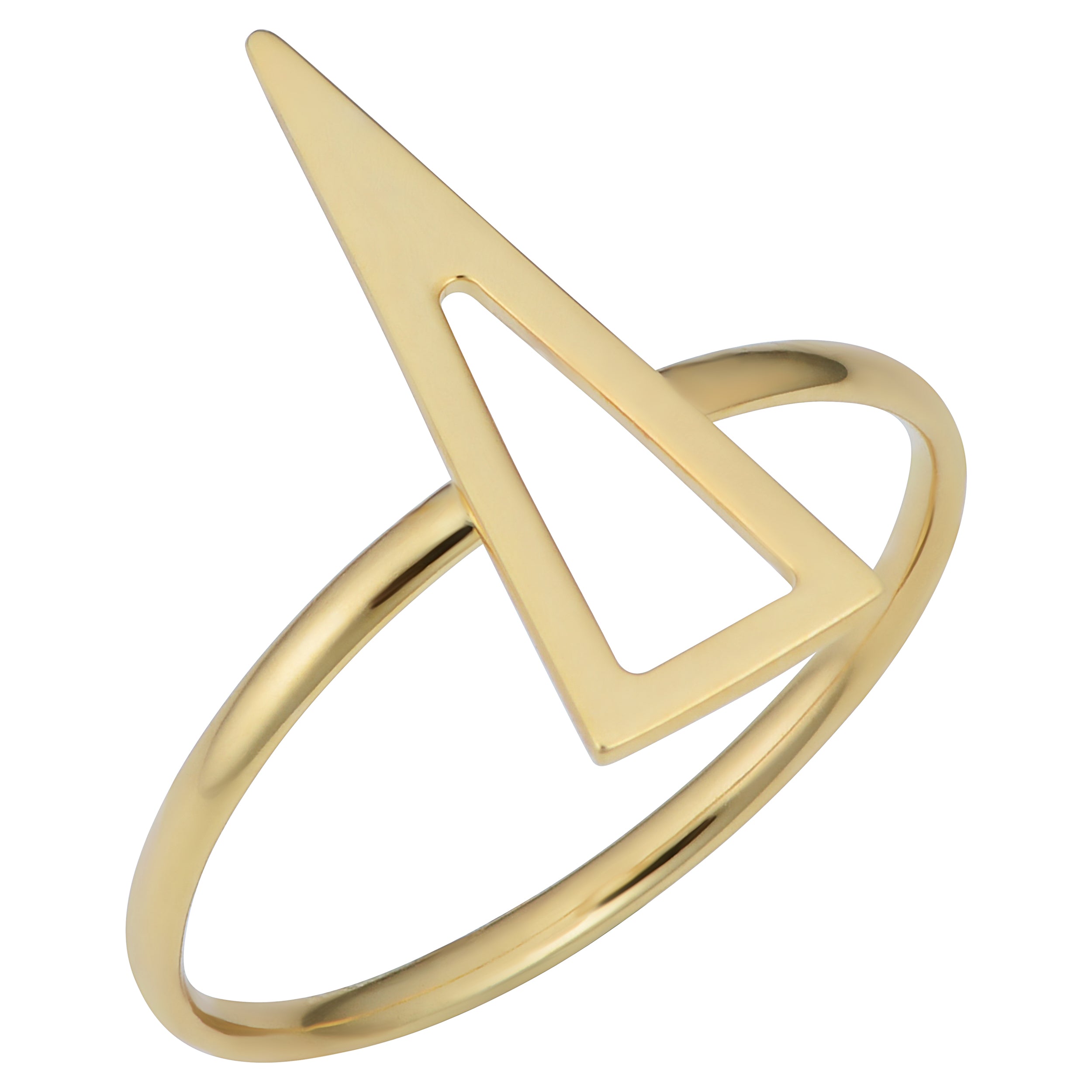 14k Yellow Gold Womens Band Ring, Size 7 – JewelryAffairs