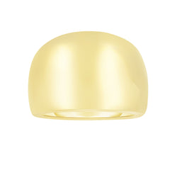 14k Yellow Gold Domed Womens Ring, 7 fine designer jewelry for men and women