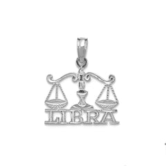 14k Real Solid Gold Zodiac Birth Symbol Pendant Charm