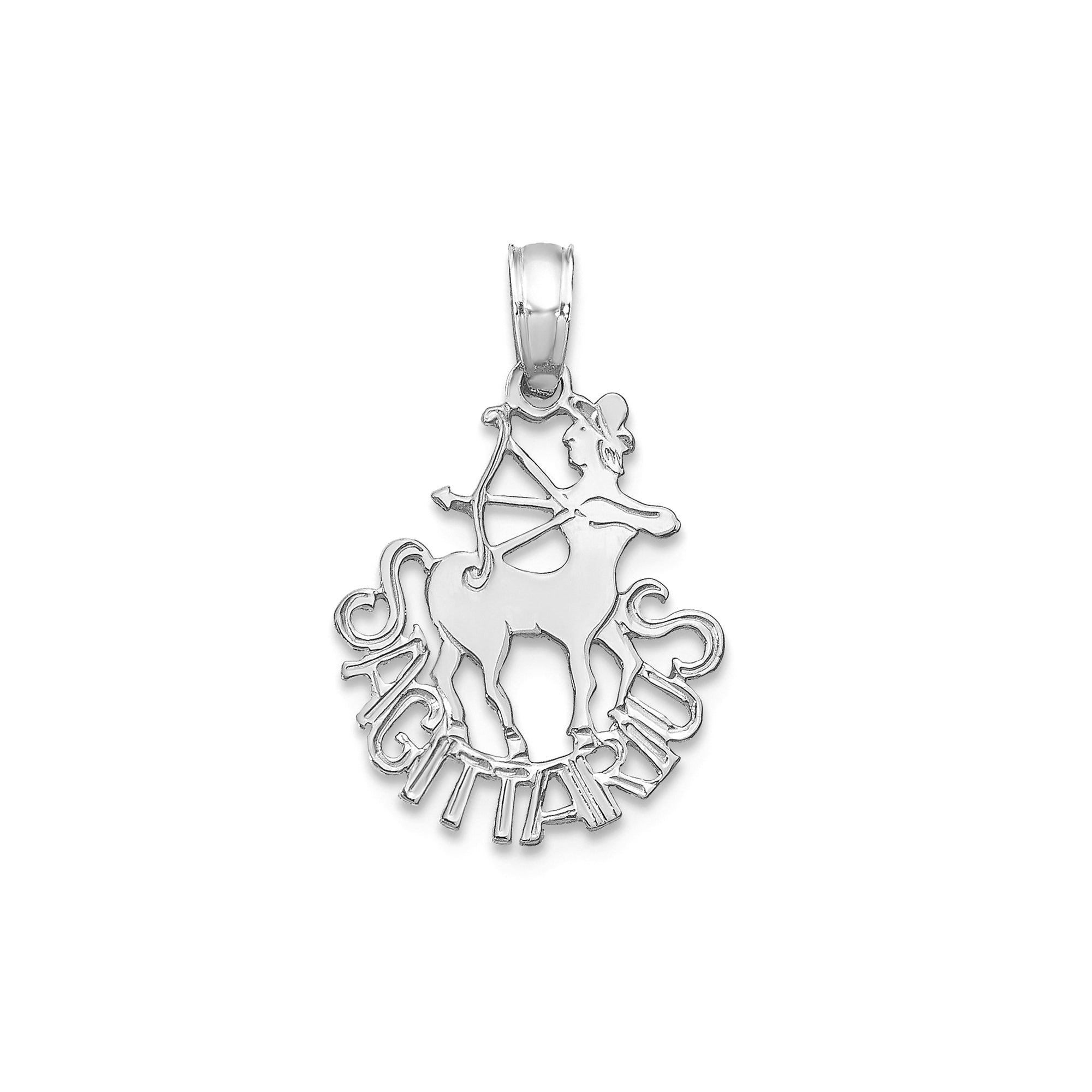 14k Real Solid Gold Zodiac Birth Symbol Pendant Charm - JewelryAffairs