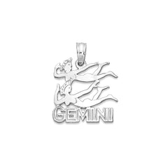 14k Real Solid Gold Zodiac Birth Symbol Pendant Charm