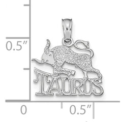 14k Real Solid Gold Zodiac Birth Symbol Pendant Charm
