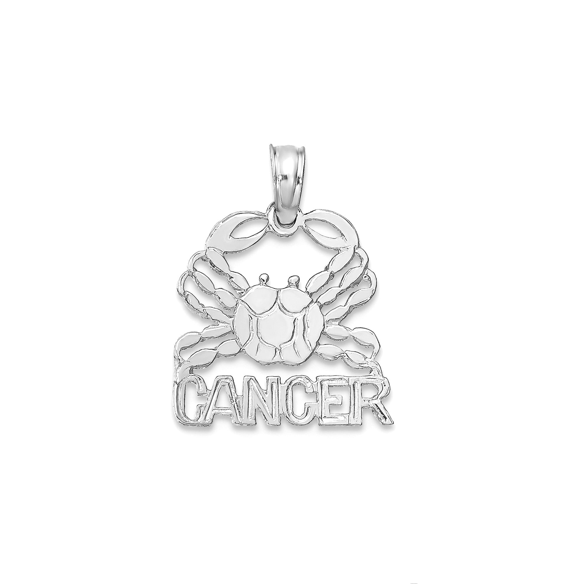 14k Real Solid Gold Zodiac Birth Symbol Pendant Charm - JewelryAffairs