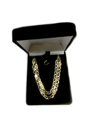 14k Yellow Gold Mariner Link Chain Necklace, 4.5 mm