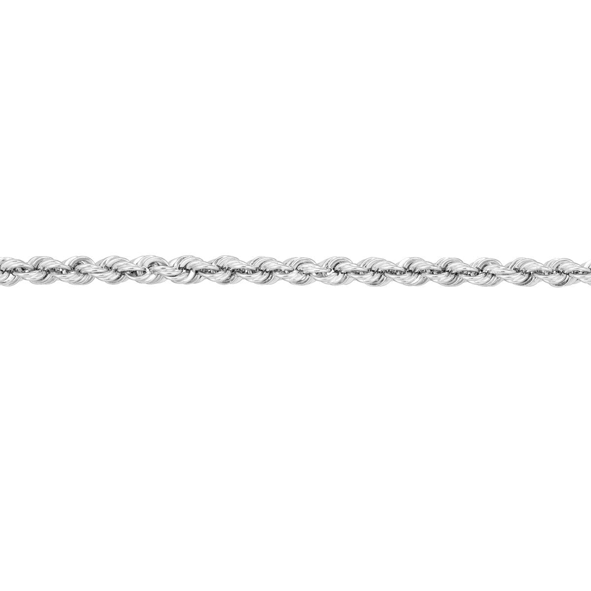 14K Yellow Gold Rope Chain Anklet, 1.8mm, 10 Inch, Lobster Lock