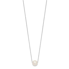 14k Gold Fresh Water 11mm Pearl Necklace, 17" fine designer jewelry for men and women
