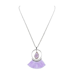 Agate Collection - Silver Royal Fringe Necklace fine designer jewelry for men and women