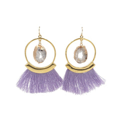 Agate Collection - Royal Fringe Earrings fine designer smykker til mænd og kvinder