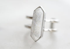 Bangle Collection - Sølv Parvus Quartz Ring fine designer smykker til mænd og kvinder