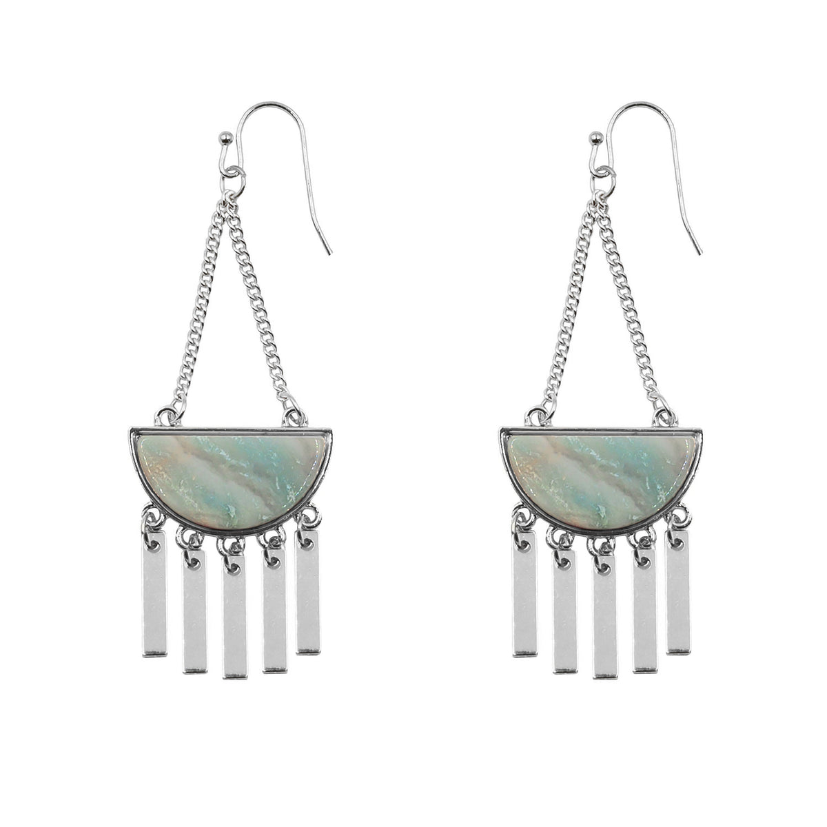 Bianca Collection - Sølv Solar Øreringe fine designer smykker til mænd og kvinder