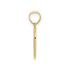 14K Cut-Out and Textured Woven Heart Pendant, 16x11mm fine designer jewelry for men and women