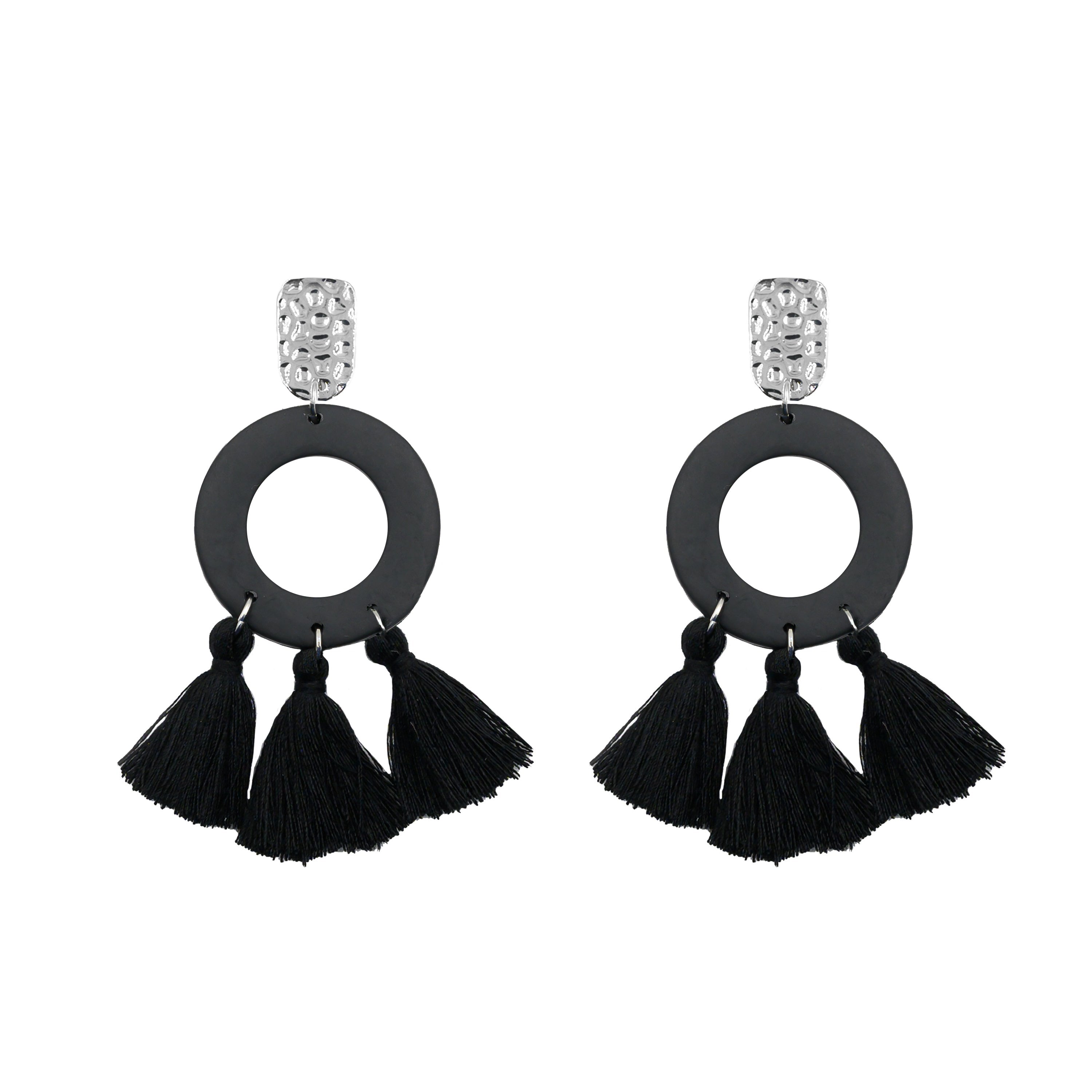 Cayman Collection - Silver Raven Örhängen fina designersmycken för män och kvinnor