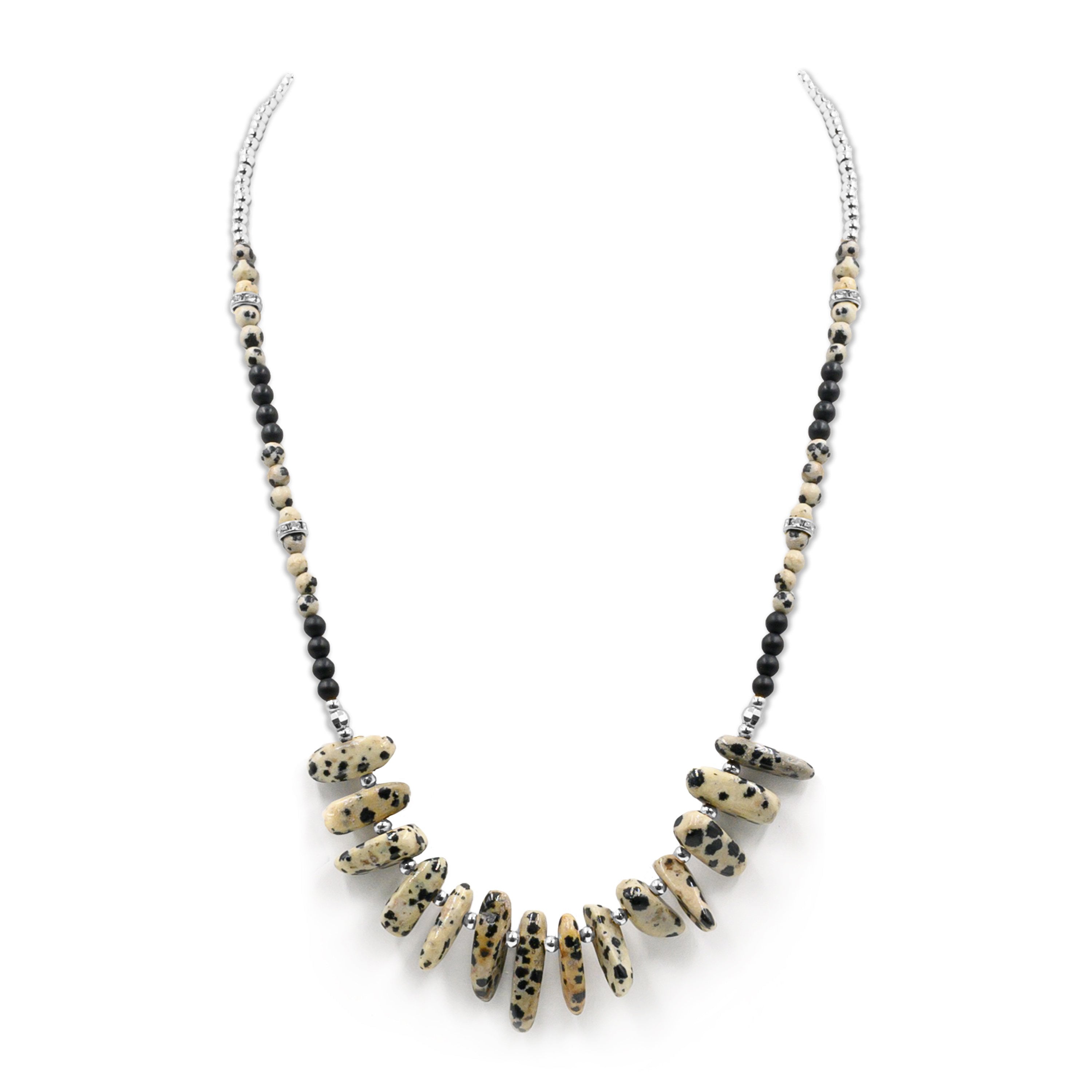 Chip Collection - Silver Speckle Halskæde fine designer smykker til mænd og kvinder