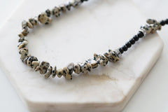 Cluster Collection - Silver Speckle Halsband fina designersmycken för män och kvinnor