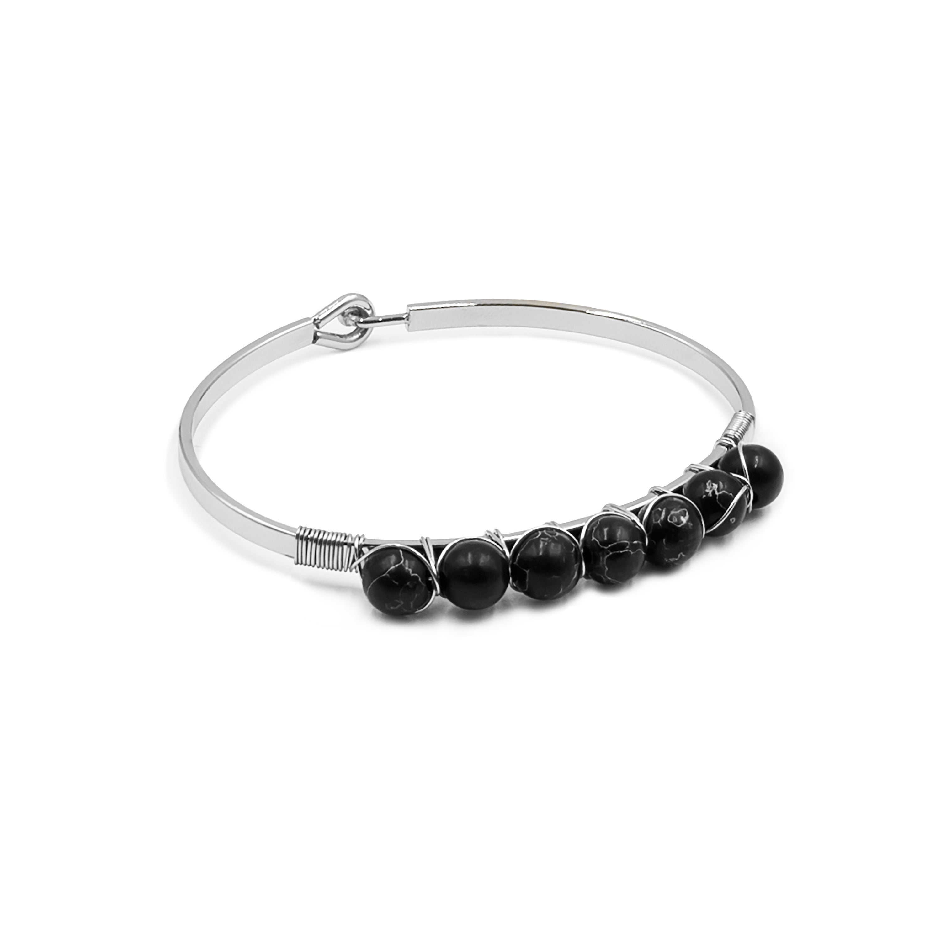 Collection Cuff - Bracelet Stella Argent, bijoux de créateurs raffinés pour hommes et femmes