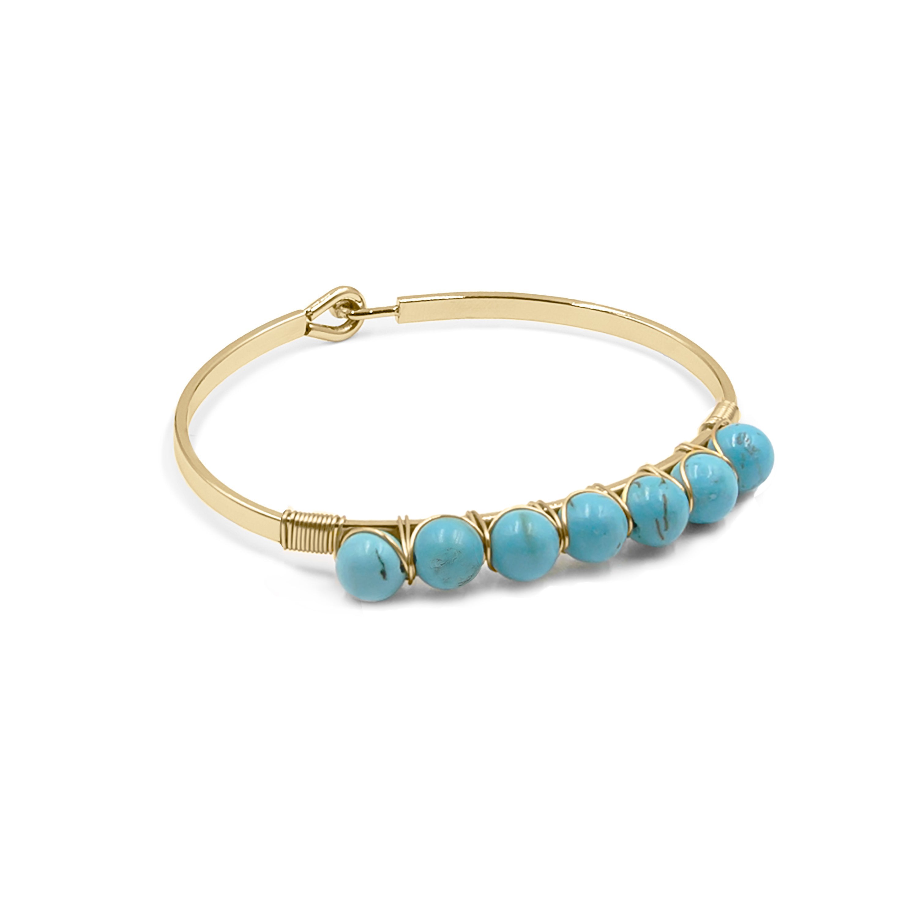 Collection Cuff - Bracelet Turquoise, bijoux de créateur raffinés pour hommes et femmes