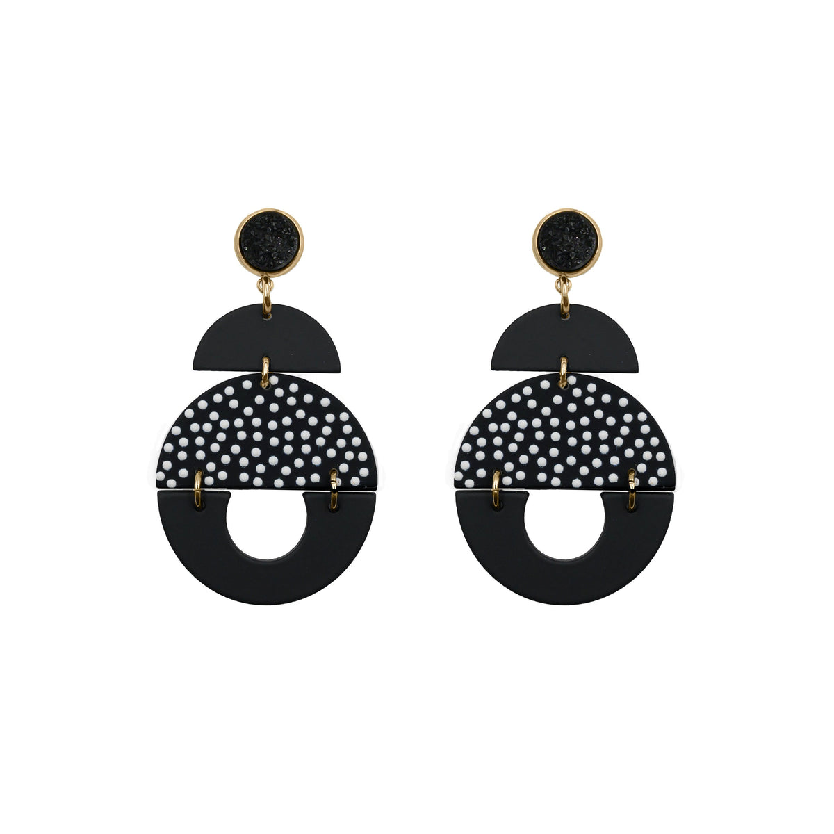 Fiji Collection - Dottie øreringe fine designer smykker til mænd og kvinder