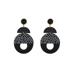 Collection Fidji - Boucles d'oreilles Dottie, bijoux de créateur raffinés pour hommes et femmes
