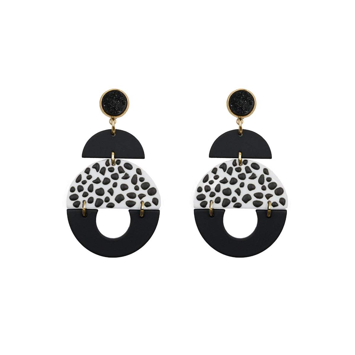 Collection Fidji - Boucles d'oreilles Purdy, bijoux de créateur raffinés pour hommes et femmes