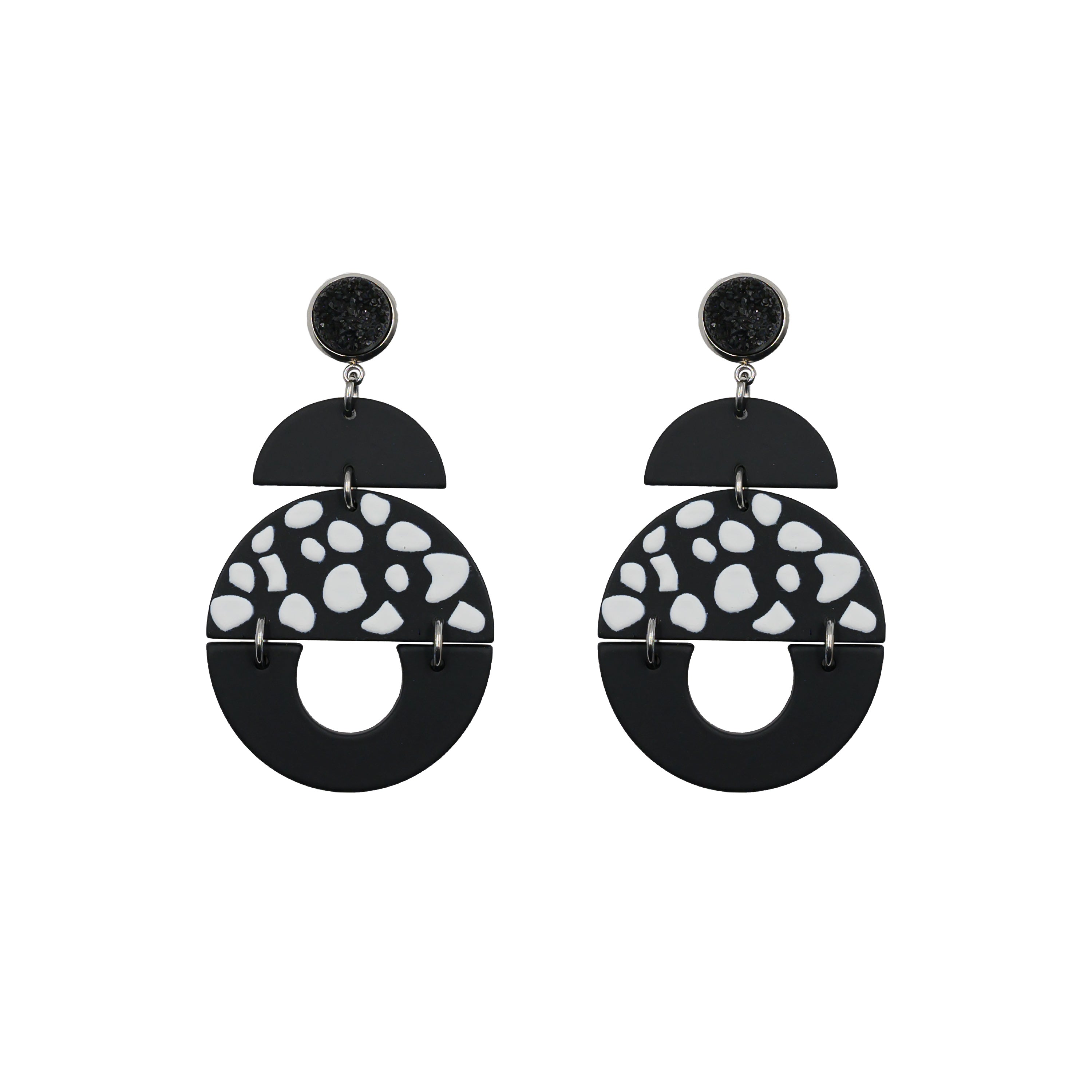Fiji Collection - Silver Jane Earrings fina designersmycken för män och kvinnor