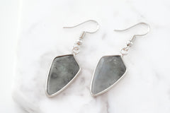 Ivy Collection - Silver Haze Earrings fine designer jewelry for men and women