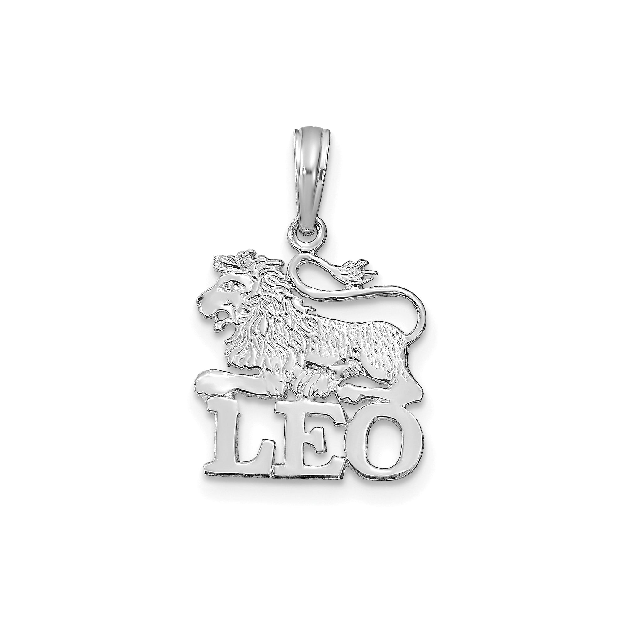 Colgante con símbolo de nacimiento del zodiaco de oro macizo auténtico de 14 quilates, joyería fina de diseño para hombres y mujeres