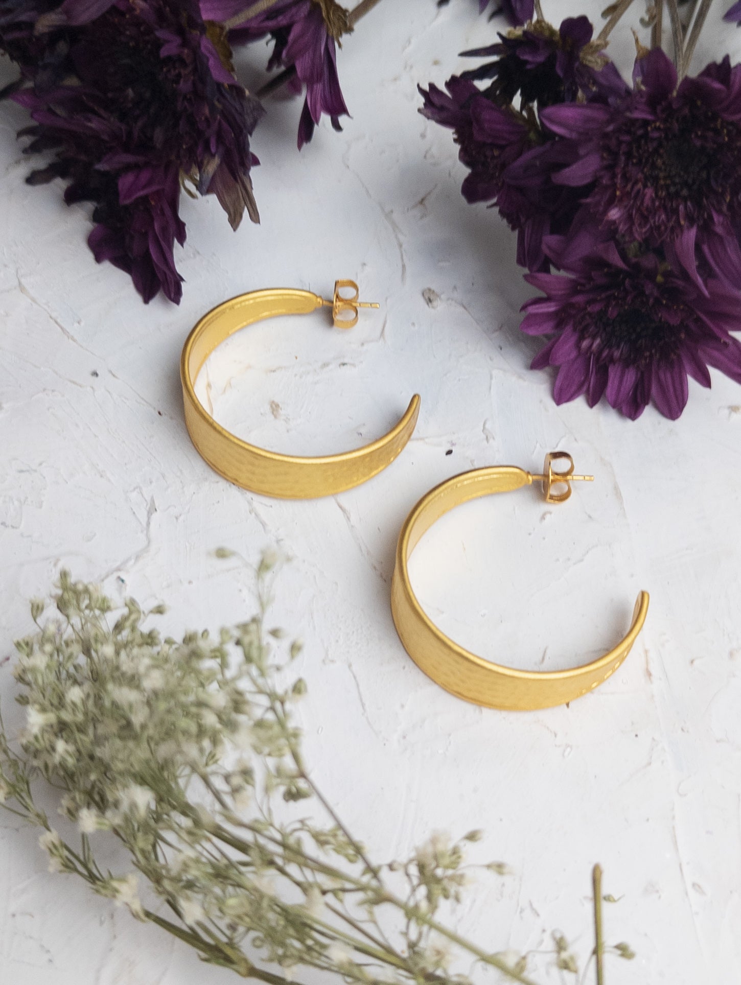 Golden Road Hoop Earrings fine designer jewelry for men and women