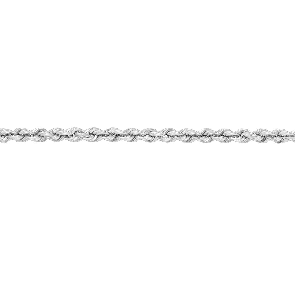 14K Yellow Gold Rope Chain Anklet, 1.8mm, 10 Inch, Lobster Lock
