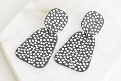 Rave Collection - Silver Dottie Earrings fine designer jewelry for men and women