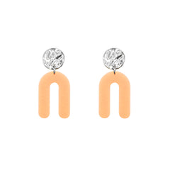 Rayne Collection - Silver Sherbet Earrings fine designer jewelry for men and women