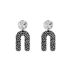 Rayne Collection - Silver Dottie Earrings fine designer jewelry for men and women