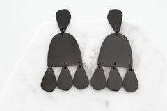 Selma Collection - Black Earrings fine designer jewelry for men and women