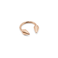 Spike Collection - Rose Gold Ring fina designersmycken för män och kvinnor