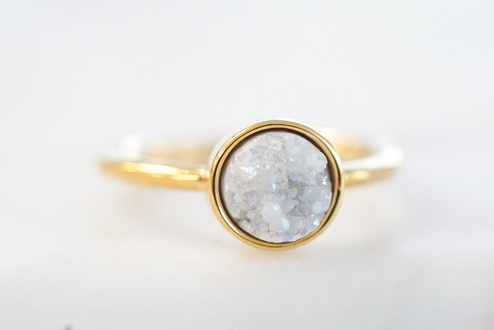 Stone Collection - Quartz Ring fina designersmycken för män och kvinnor