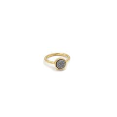 Stone Collection - Slate Quartz Ring fina designersmycken för män och kvinnor