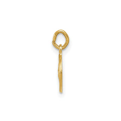 14k Yellow Gold Saint Christopher Medal Charm, 13x8mm