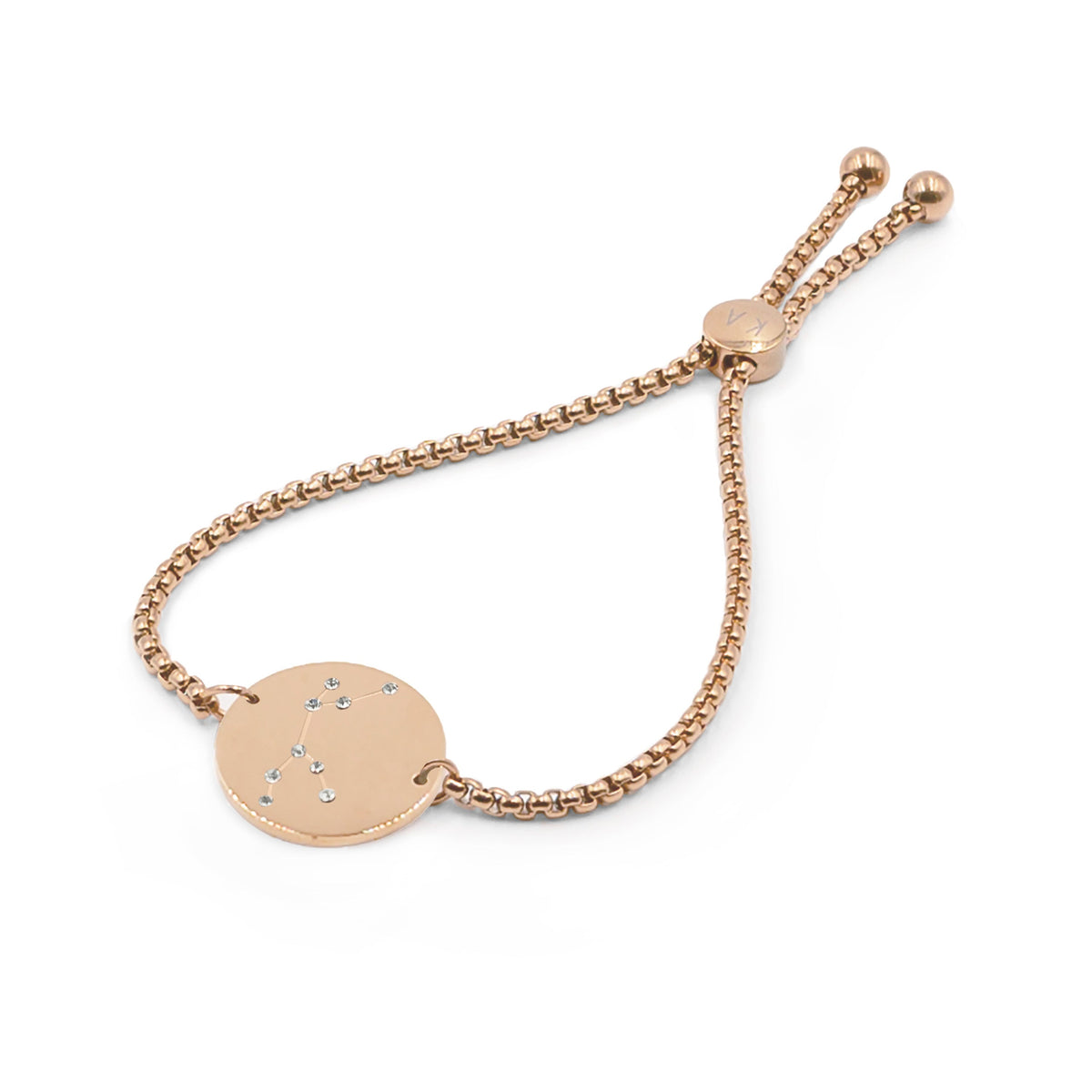 Zodiac Collection - Rose Gold Virgo Bracelet (Aug 23 - Sep 22) fine designer jewelry for men and women