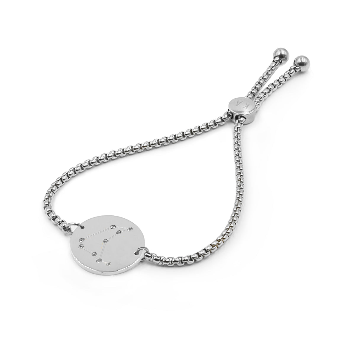 Zodiac Collection - Silver Capricorn Bracelet (Dec 22 - Jan 19) fine designer jewelry for men and women