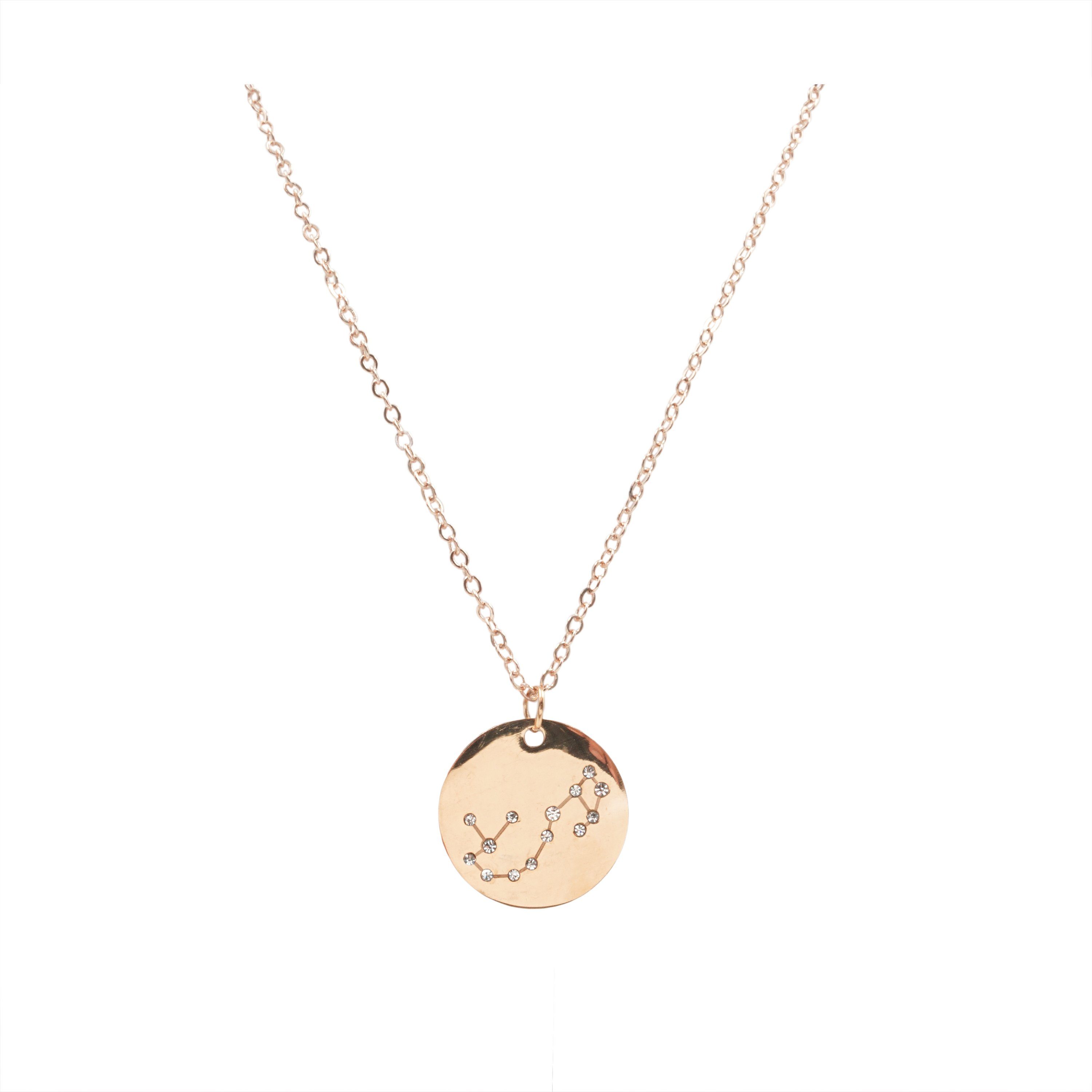 Zodiac Collection - Rose Gold Scorpio Necklace (Oct 23 - Nov 21) fine designer jewelry for men and women